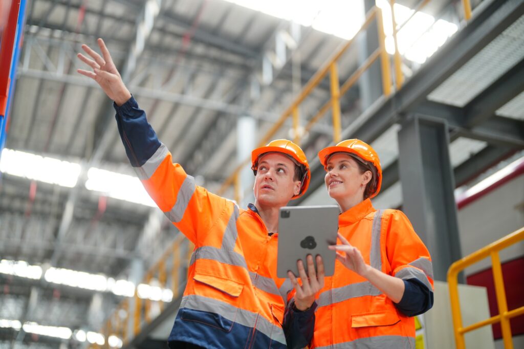 Construction Workers at Work